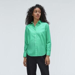 Everlane Silky Cotton Relaxed Shirt Size 4